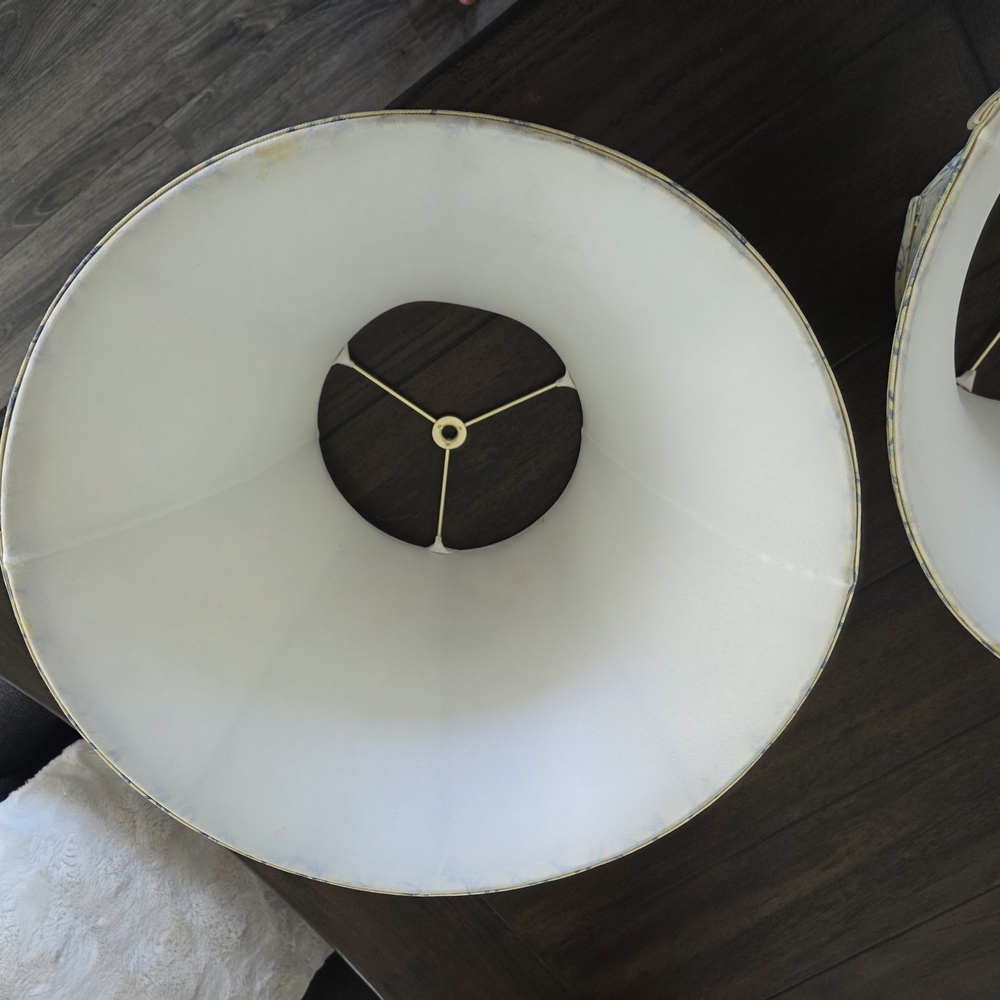 French Country or Costal Lampshade Set of 2 - Picture 5 of 13
